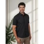 Camisa Breda Manga Curta 01111249 Passa Fácil Lisa Com Bolso